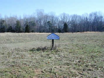 Campsite Tablet #A-27: 81st Ohio Infantry zoomed out photograph