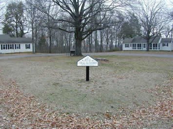 Campsite Tablet #A-36: Welker's Battery (H), 1st Missouri Light Artillery zoomed out photograph