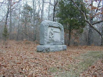 Monument #M129: 48th Ohio Infantry zoomed out photograph