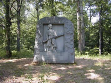 Monument #M132: 54th Ohio Infantry zoomed out photograph