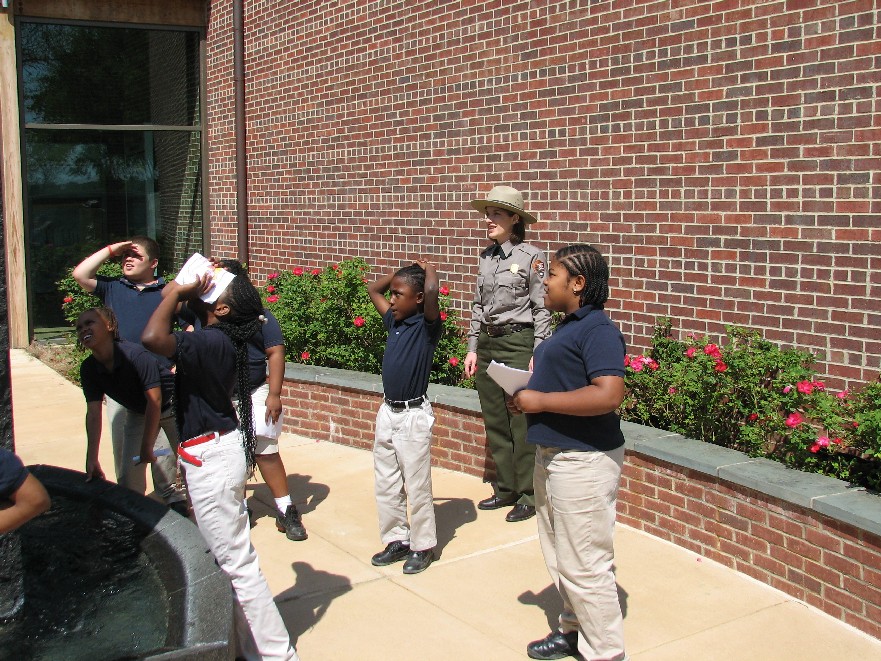 Students at Corinth Civil War Interpretive Center Students at Corinth Civil War Interpretive Center