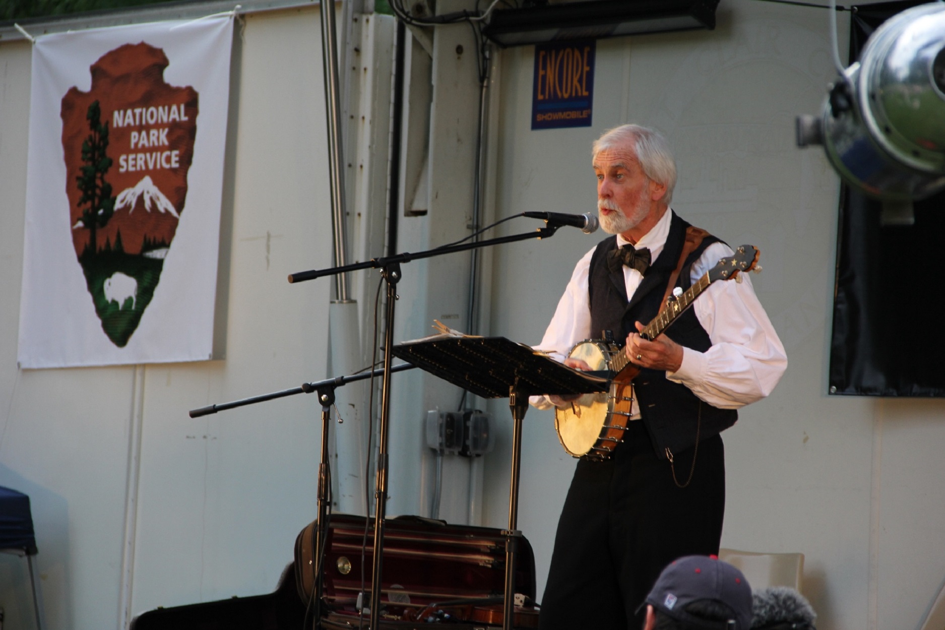 Bobby Horton performing on stage