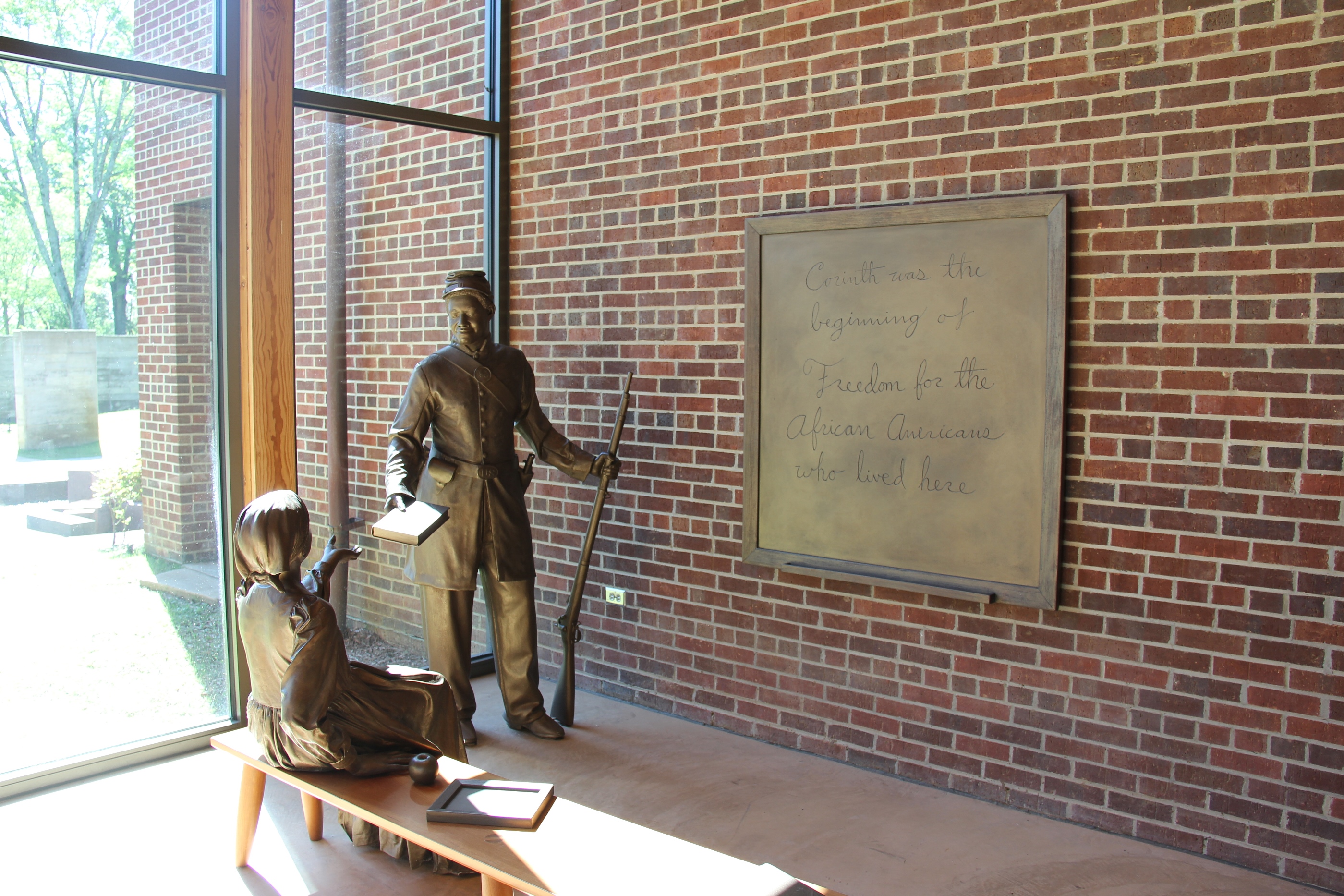 Corinth Civil War Interpretive Center Exhibit