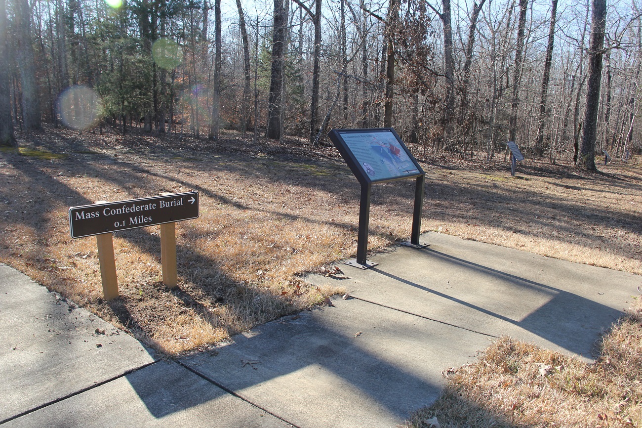 New Tour Stop #13 - NPS Photo Image of new tour stop and wayside exhibit.