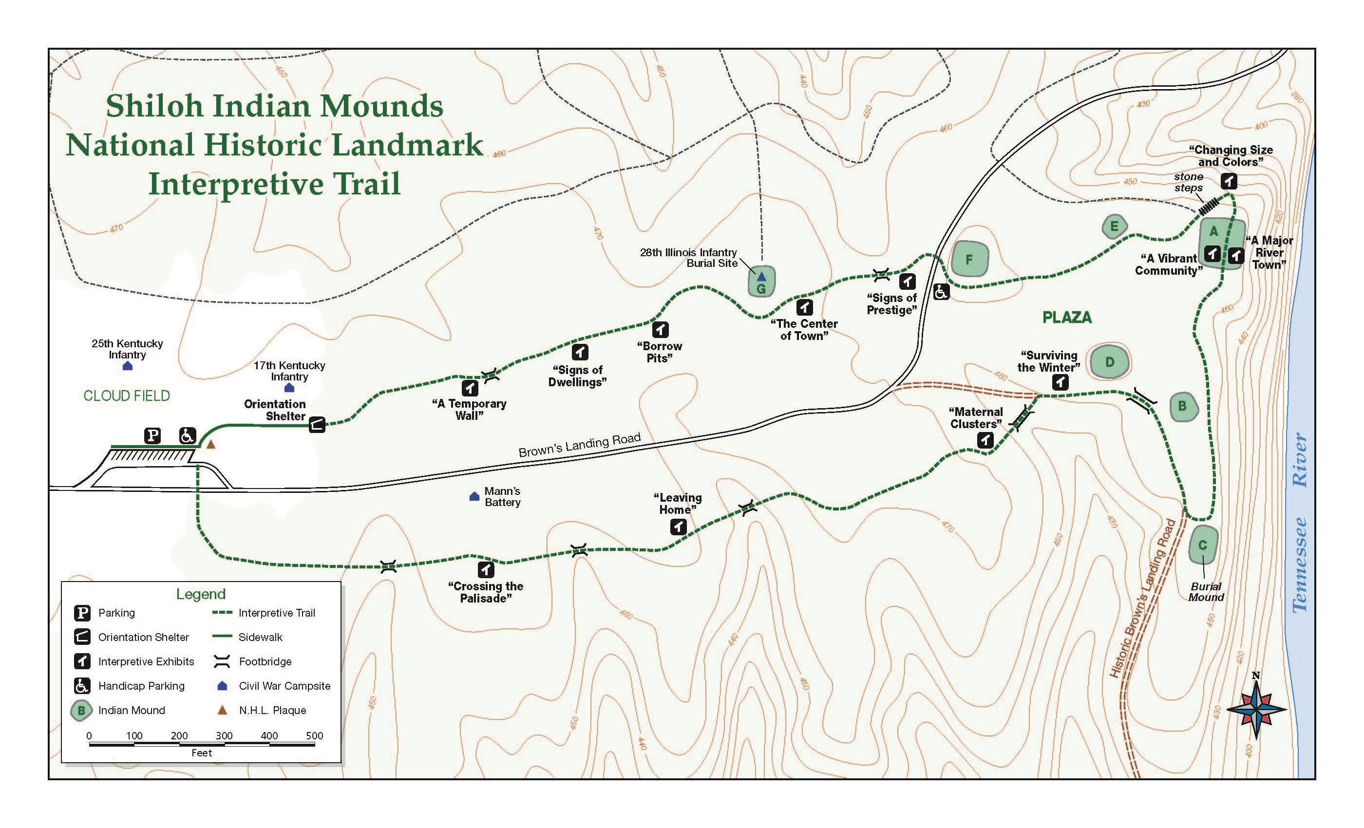 Shiloh Regional Park Map