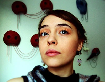 Photograph of artist Erin Gingrich.