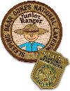 junior ranger patch and badge