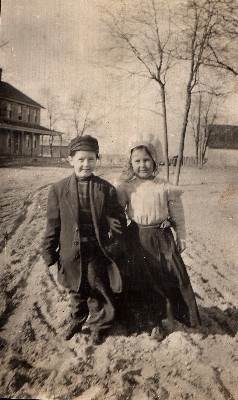 Kids on Main Street in Glen Haven