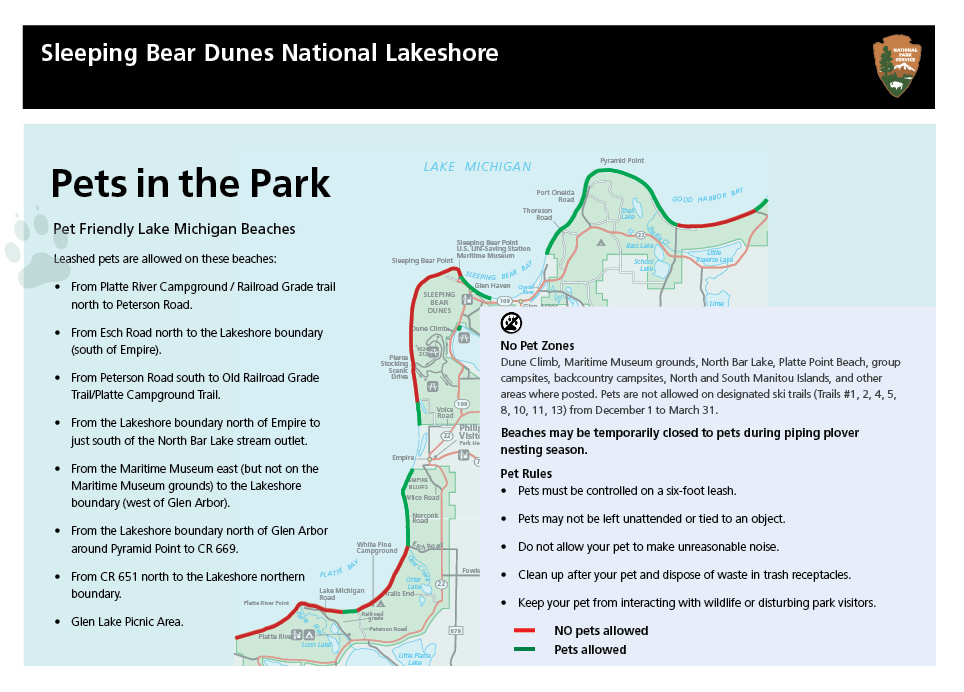 Superintendent's Compendium - Sleeping Bear Dunes National Lakeshore (U ...