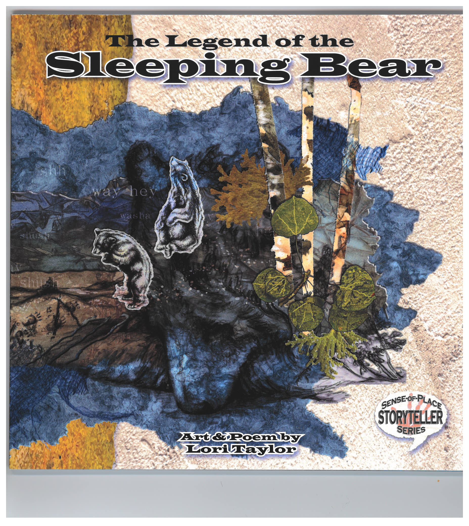 The-Legend-of-the-Sleeping-Bear-Lori-Taylor Book cover art work