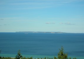North Manitou Island from Alligator Hill