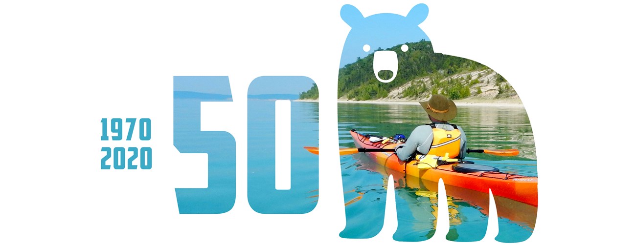 50th logo bear and numeral 50