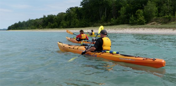 kayaking