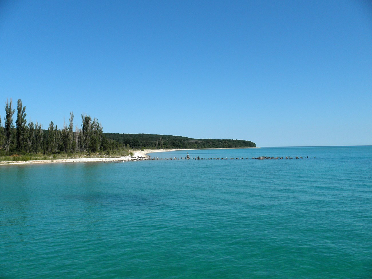 Turquoise waters of NMI