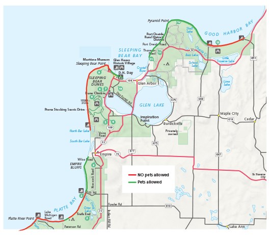 Pets In The Park Sleeping Bear Dunes National Lakeshore