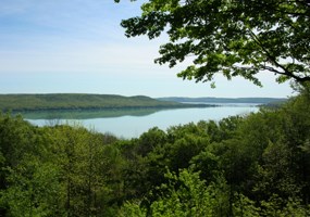 Glen Lake from Pierce Stocking Drive