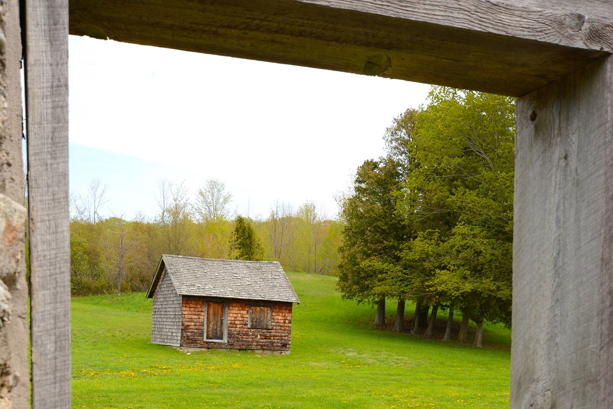 Farm building on South Manitou Island Farm building on South Manitou Island