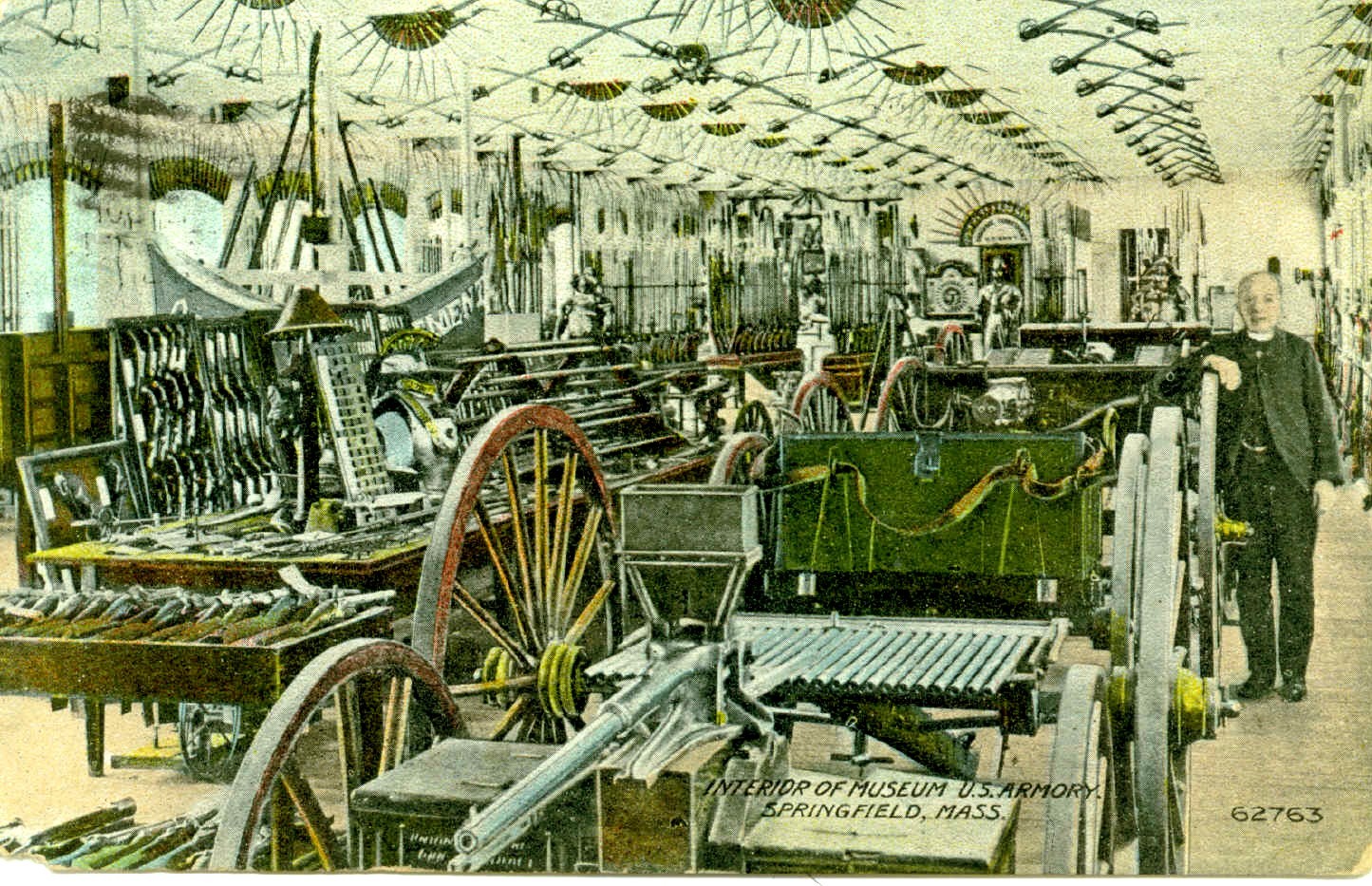 hand-colored postcard hand-colored postcard