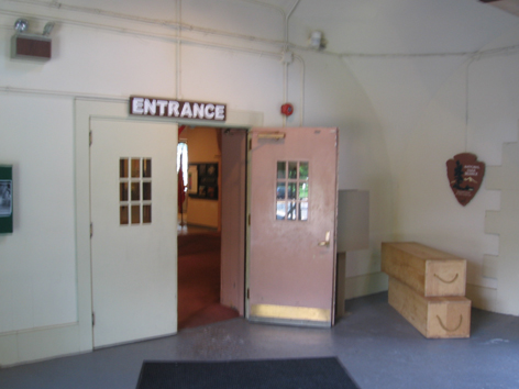 Museum door