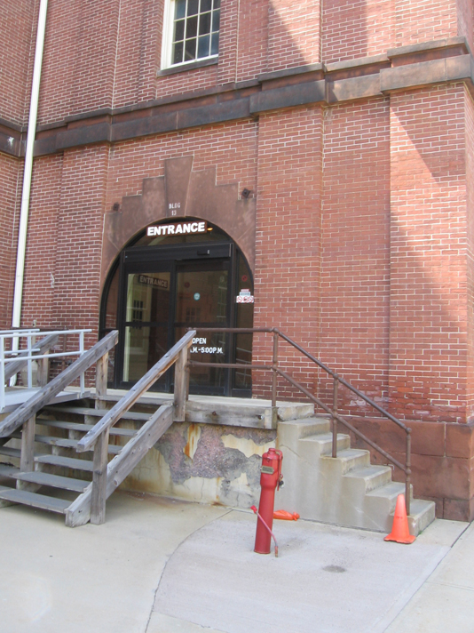 The Museum's entrance