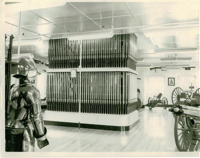 Museum interior circa 1930