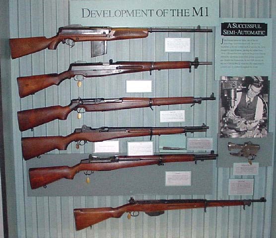 The prototype rifles leading to the M1 Rifle The prototype rifles leading to the M1 Rifle