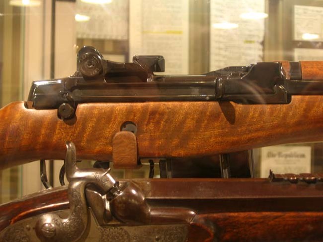 President Eisenhower's personal rifle
