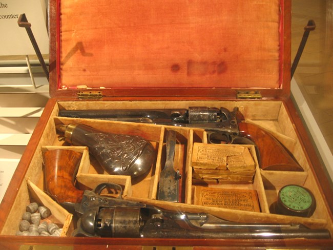 Colt M1860 percussion revolvers in case