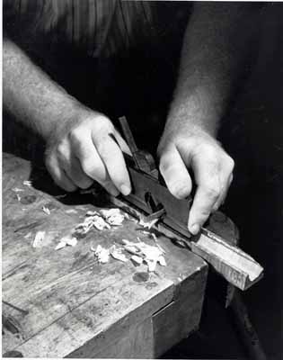 Inletting a musket barrel