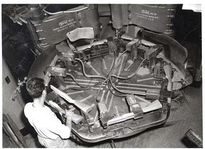 WWII stock inletting machine