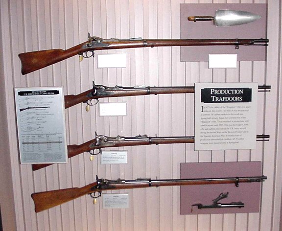 Springfield Trapdoor rifles 1873-1893