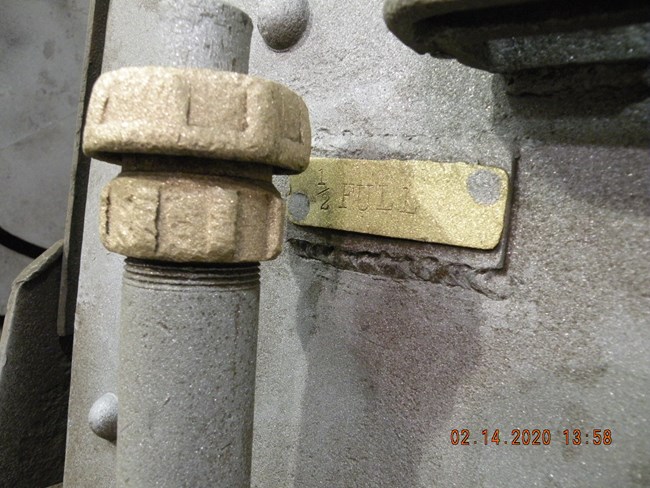 water level gauge tag