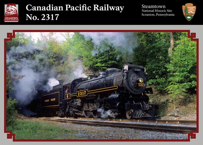 Picture of Canadian Pacific 2317 trading card