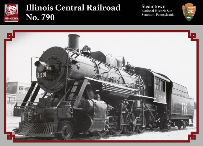 Picture of Illinois Central 790 Trading Card