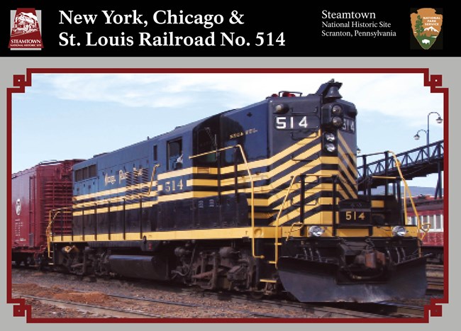 Picture of Nickel Plate 514 trading card