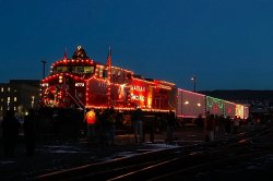 CPR 2003 Holiday Train at Steamtown NHS