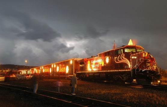 Canadian Pacific 2006 Holiday Train at Steamtown NHS