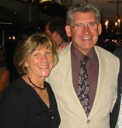 Railfest 2014 Grand Marshal, Donna Hagen, with the late Superintendent Harold "Kip" Hagen