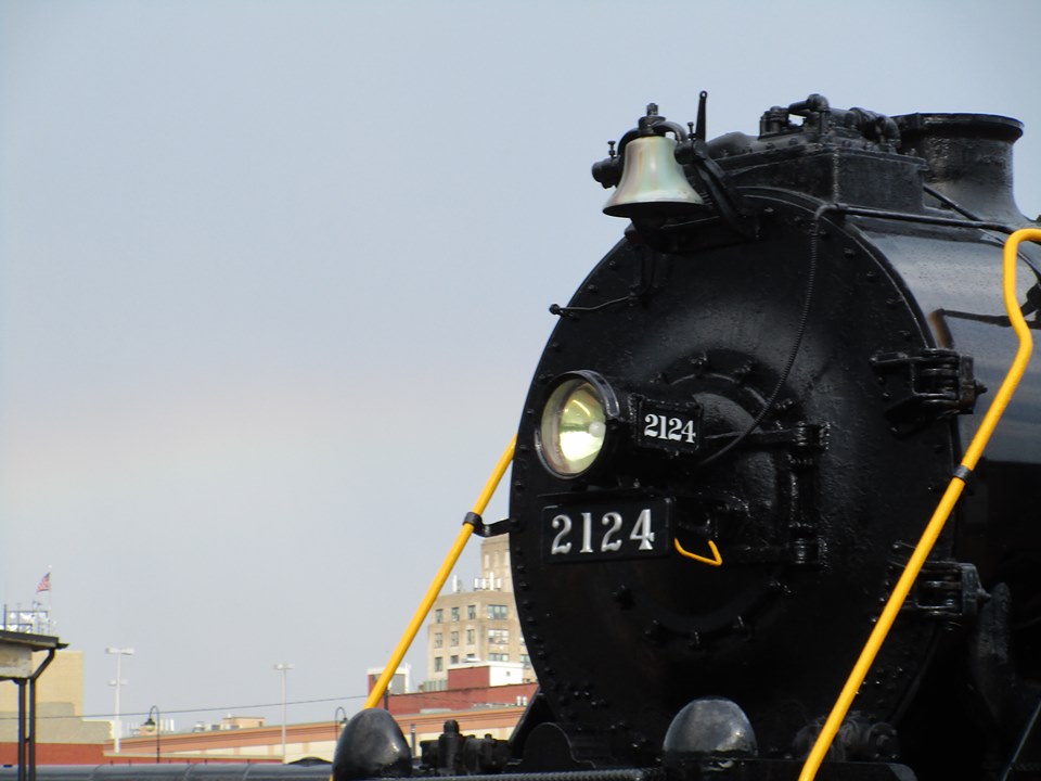 Reading T-1 #2124 Railfest 2019 at Steamtown National Historic Site
