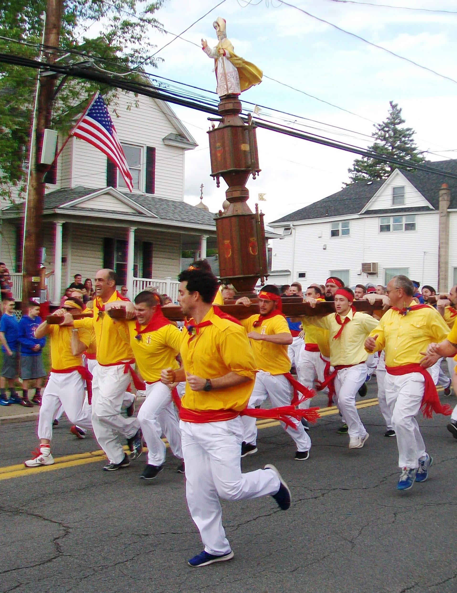 Saint Ubaldo Ceri at Saint Ubaldo Day Procession, Jessup PA photo of Saint Ubaldo Ceri