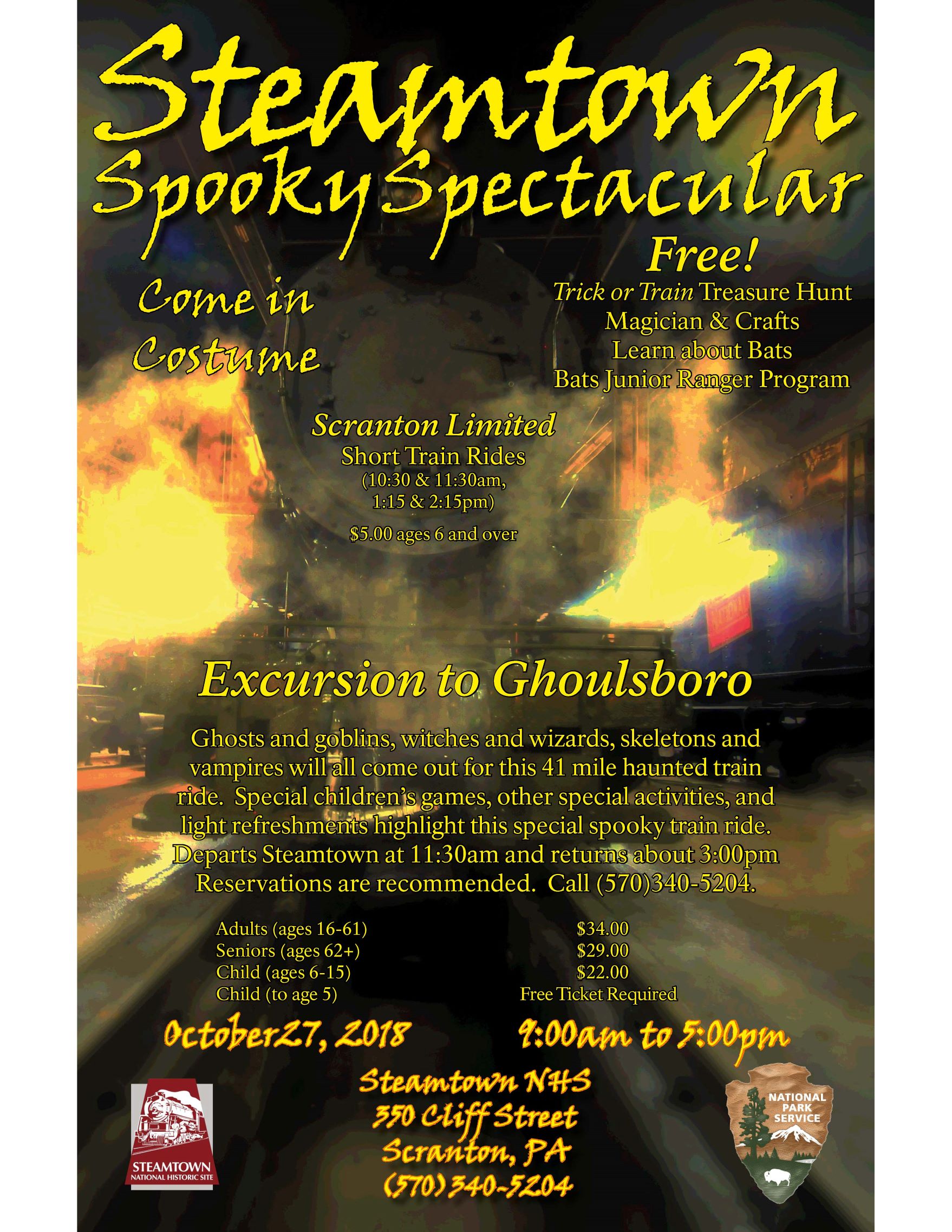 Spooky Spectacular Flier resize Spooky Spectacular Flier