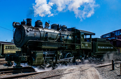 Special Excursion on the Baldwin No. 26 Photo of Baldwin No. 26