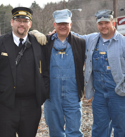 Steamtown NHS Train and Engine Service Volunteers photo of some of Steamtown volunteers