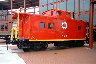 Lehigh Valley and New England Railroad Caboose No. 583