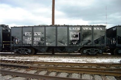 DL&W Hopper Car No. 82209