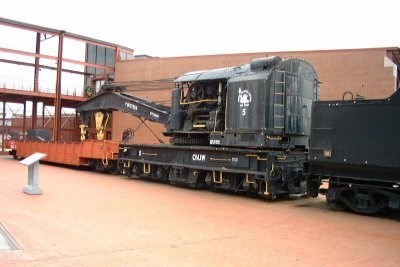 Central New Jersey Railway Crane No. 5