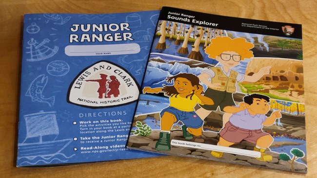Lewis and Clark and Sound Explorer Junior Ranger Books