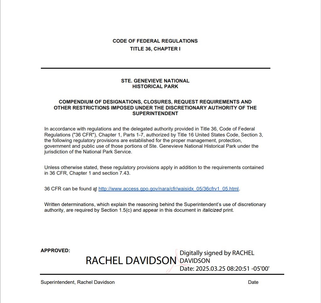 Cover Page for the 2025 version of the Superintendent Compendium