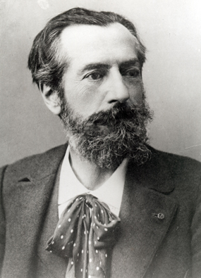 A portrait of Auguste Bartholdi. 
