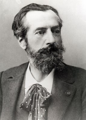 A portrait of Auguste Bartholdi.